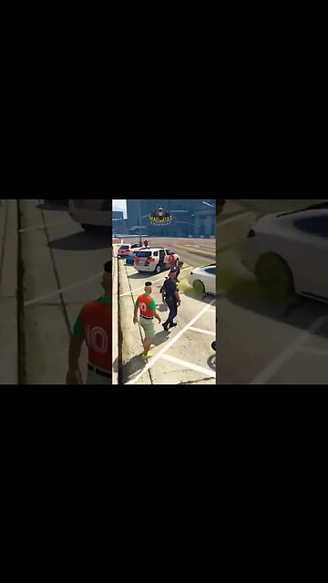 PAULINHO O LOKO INVADI VIATURA DA POLÍCIA NO RP #shorts