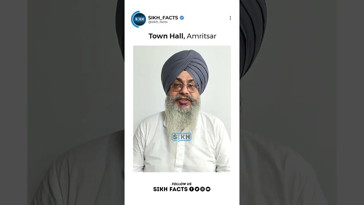 Town Hall, Amritsar | Sikh Facts