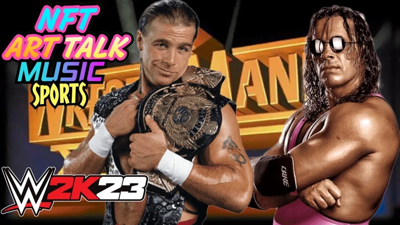 🎮🕹🤼🏼‍♂️ Shawn Michaels vs. Bret Hart | The Showdown of Legends: WWE 2K23