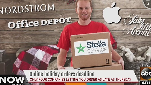 Shopping online for Christmas? Here are the deadlines you need to know about