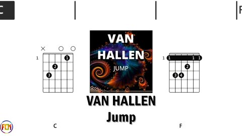 VAN HALLEN Jump FCN GUITAR CHORDS & LYRICS