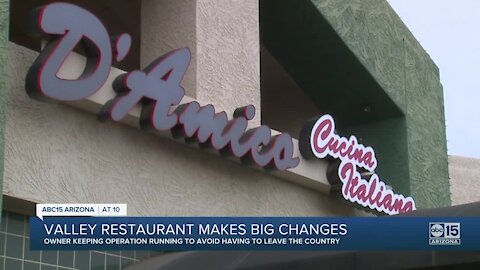 Why Trattoria D'Amico in Ahwatukee is closing, how you can help