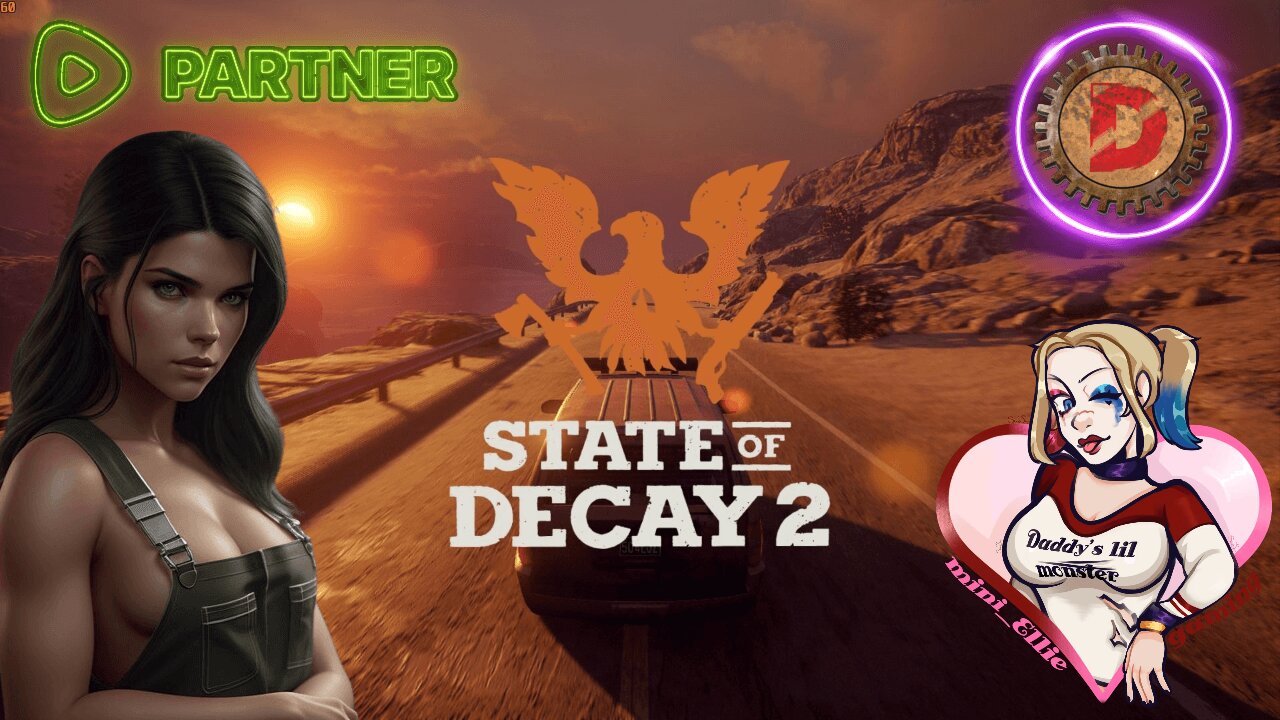 🔴 LIVE - State of Decay 2 [ Collab with Ashaelon/Ellie/Obadiah ]