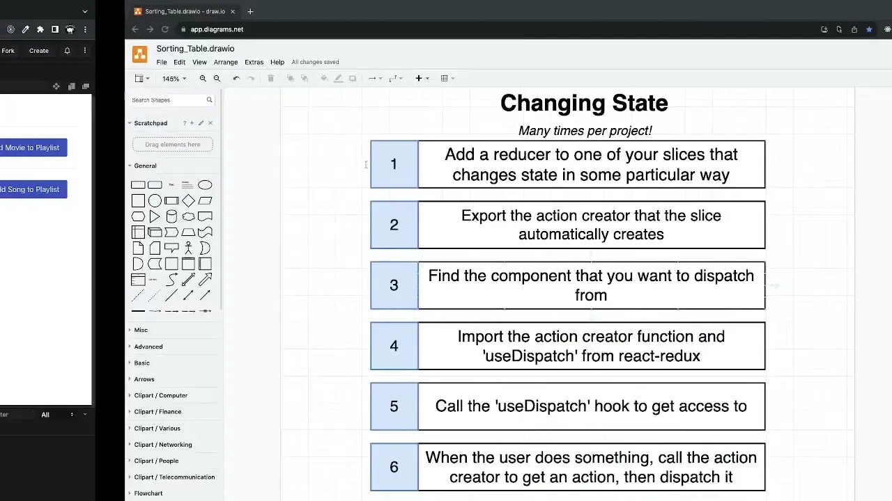 Updating State from a Component with Redux Toolkit (300)