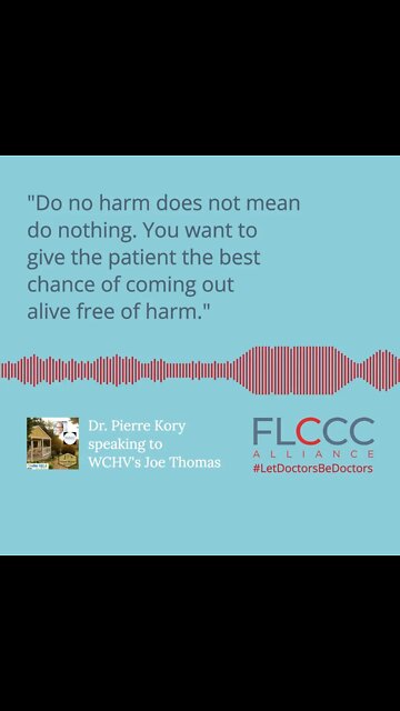 "This edict of 'do no harm' does not mean 'do nothing'" - Pierre Kory on Joe Thomas in the Morning