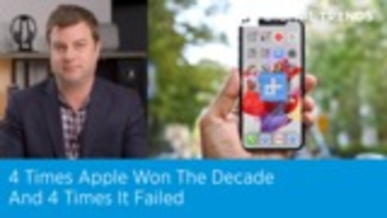 4 times Apple won the decade and 4 times it failed