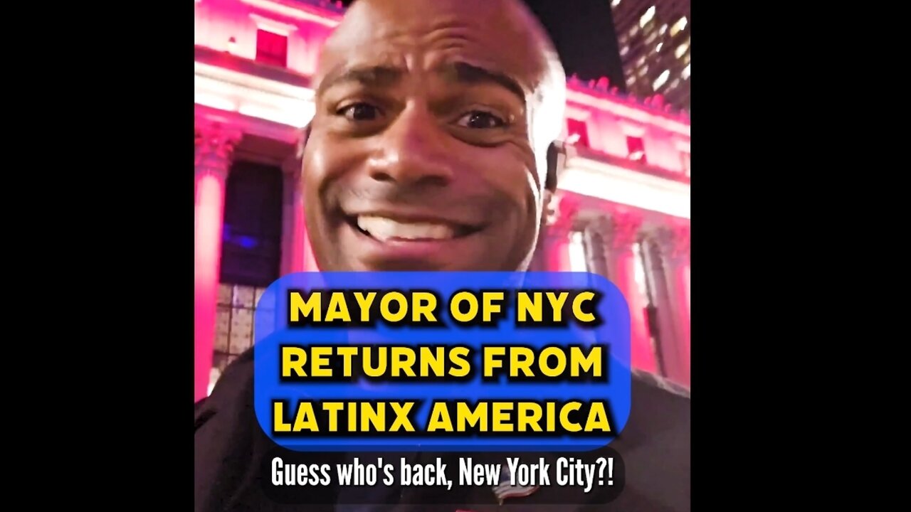 NYC Mayor Returns Home From Inviting MORE Migrants! 😎🗽💸