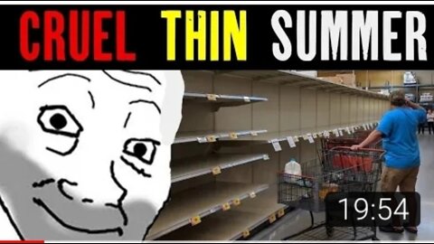 IT'S GONNA BE A CRUEL THIN SUMMER!