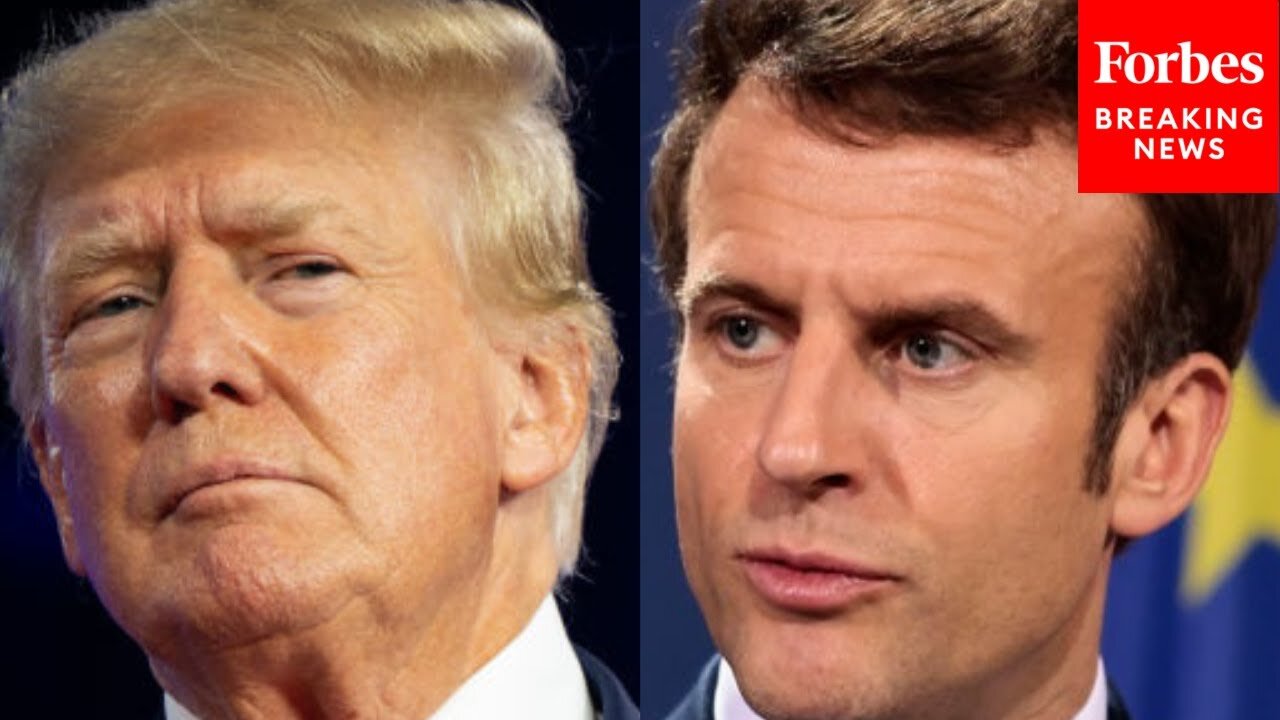 'Donald You Cannot Do This': Trump Impersonates French President Macron During Tariff Story