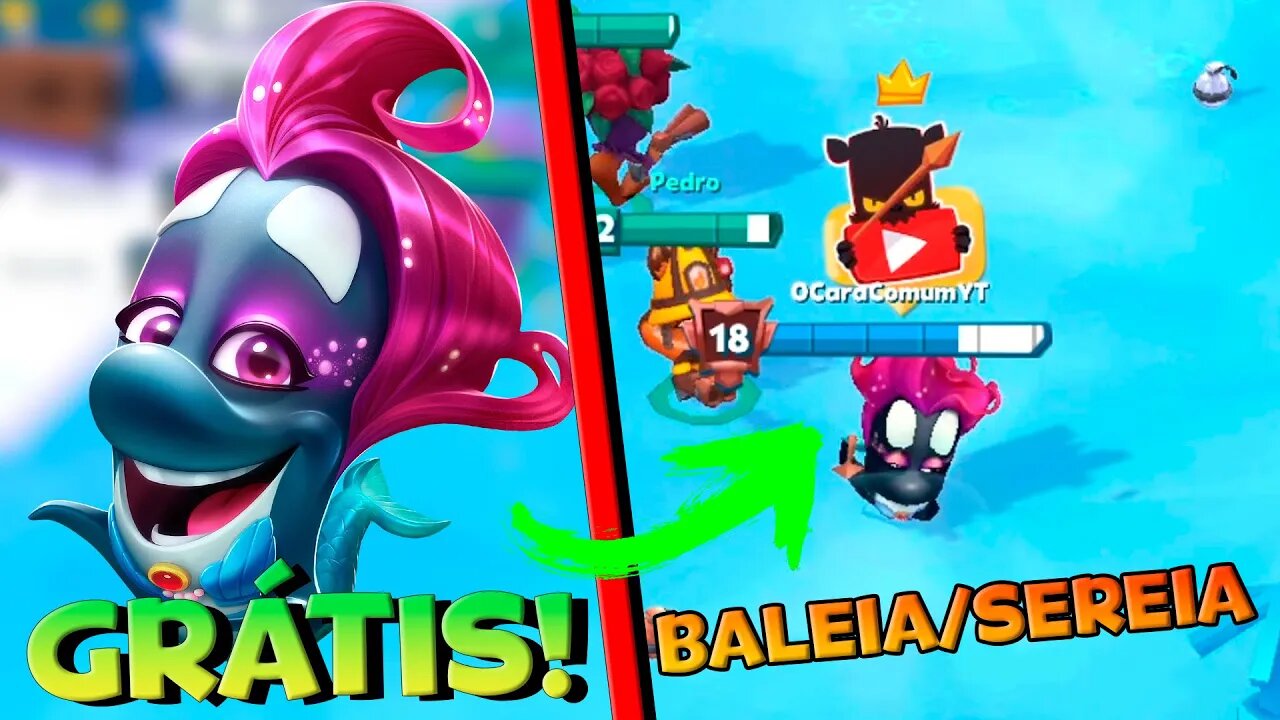 WANDA SEREIA! GANHEI A NOVA SKIN DE GRAÇA DO ZOOBA!