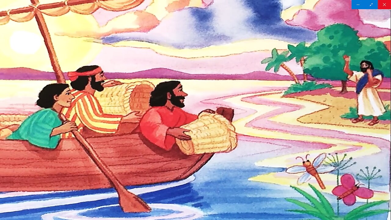 DESAYUNO A ORILLAS DEL MAR - Jesús 1 a 2 años