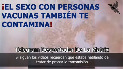 El sexo con personas vacunadas tambien te contamina.