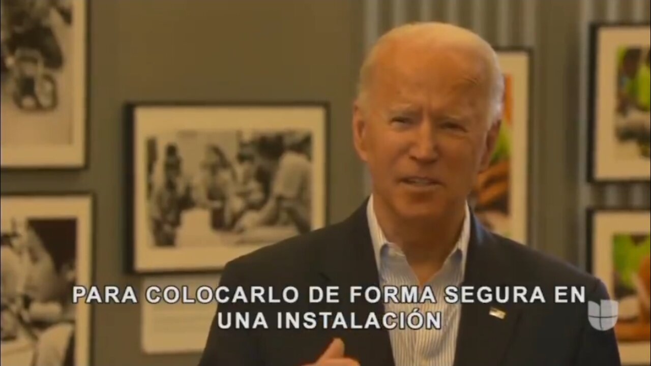 Biden Admits He's Using Trump's "Kids In Cages" Center