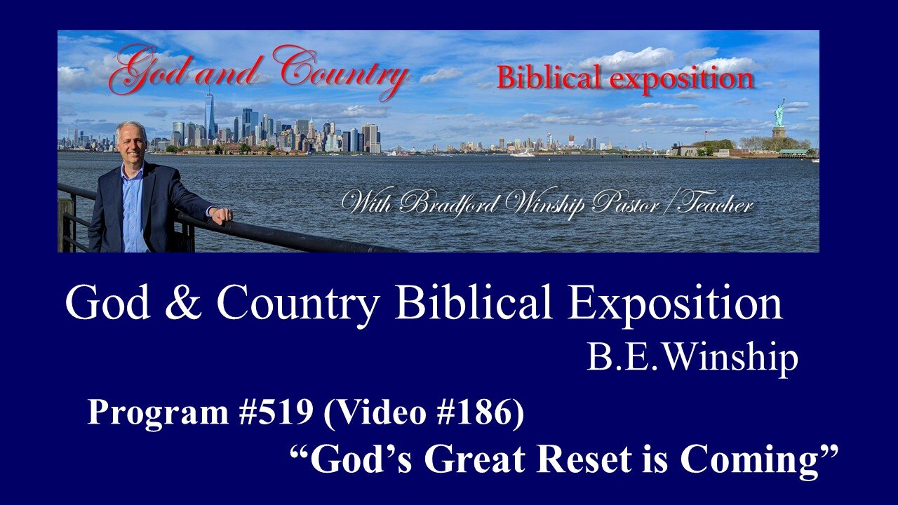 186 - God's Great Reset is Coming