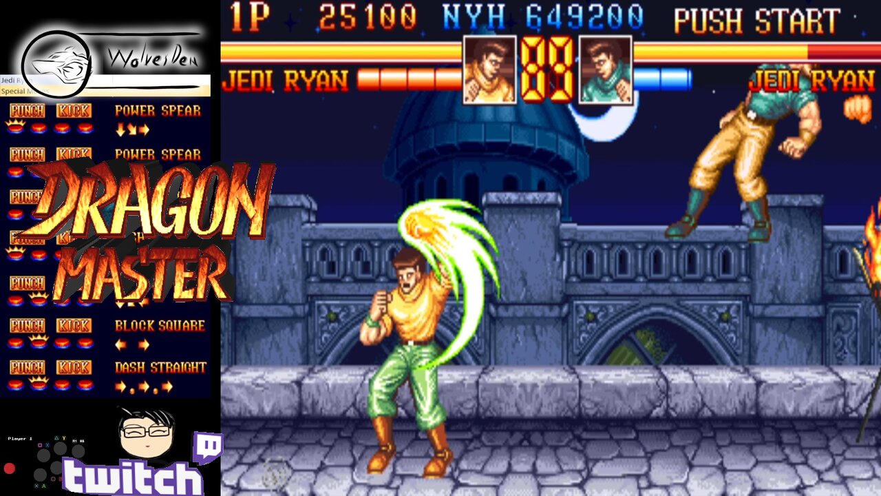 (MAME) Dragon Master - 07 - Jedi Ryan - normal difficulty