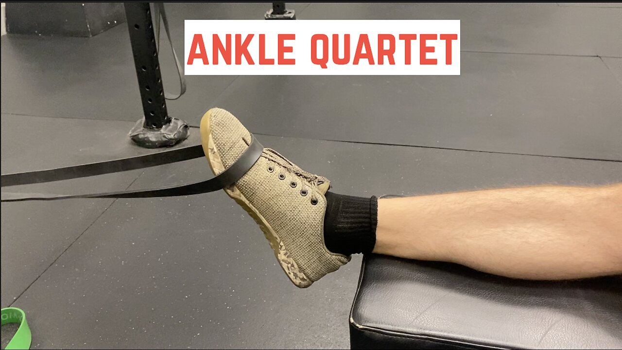 Ankle Quartet #ankle #strength #gym #lift #exercise