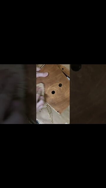 The finishing touches on my Lake Cuckoo Clock are wax, latch, and felt feet.