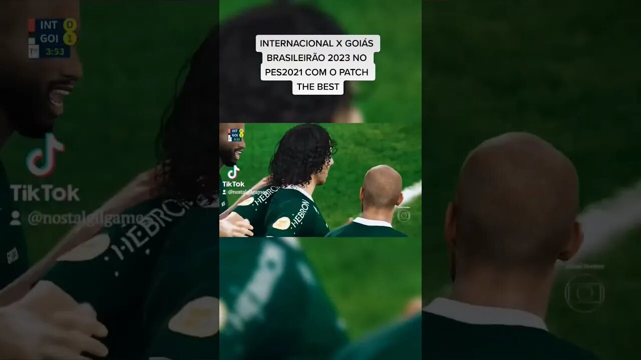 INTERNACIONAL X GOIÁS|BRASILEIRÃO 2023|PES2021|PATCH THE BEST #gaming