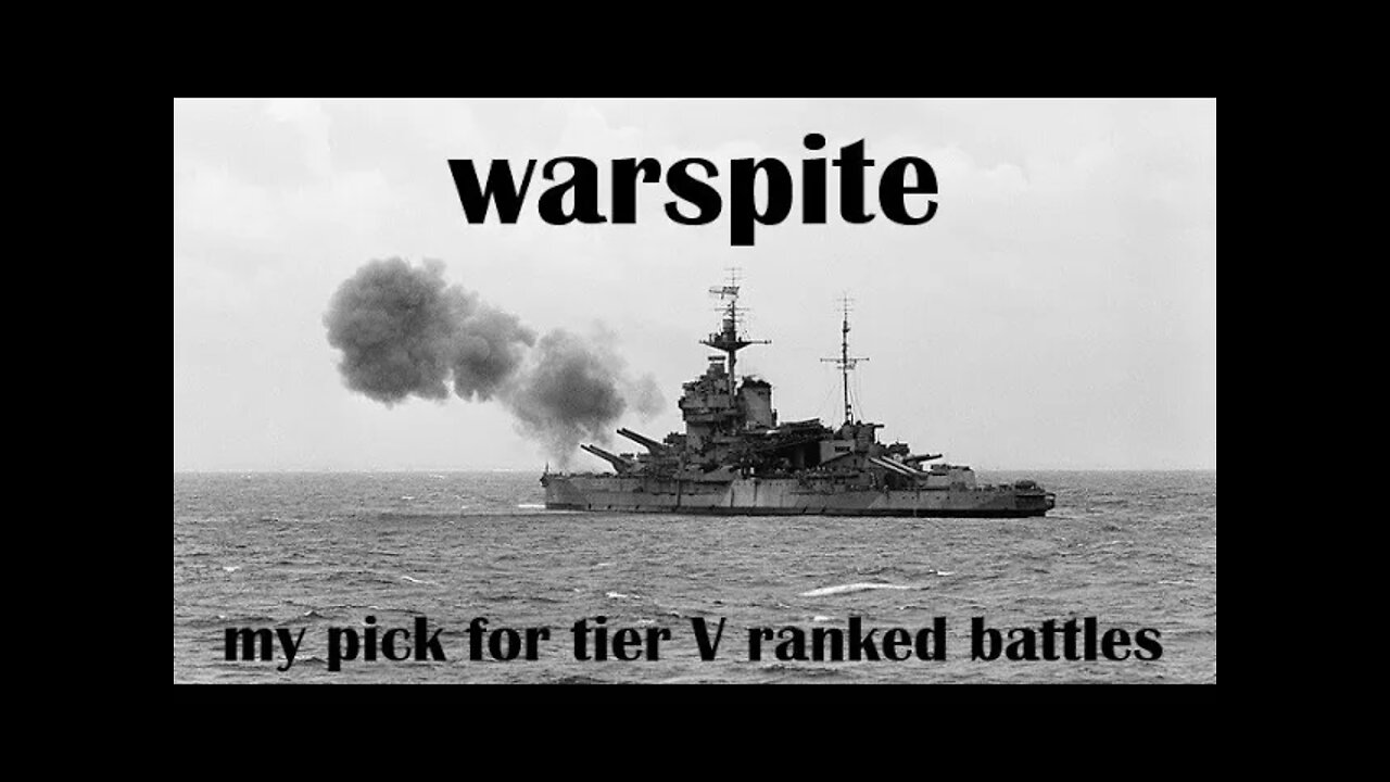 #krakenfail in the Warspite - my pick for Tier V Ranked Battles