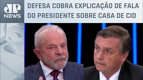 Bolsonaro entra com duas ações contra Lula