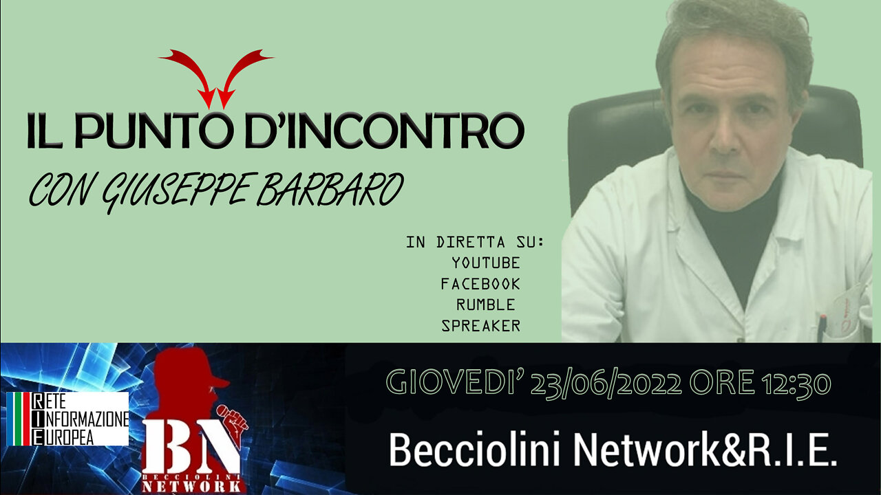 IL PUNT🟢 D’INCONTRO CON GIUSEPPE BARBARO