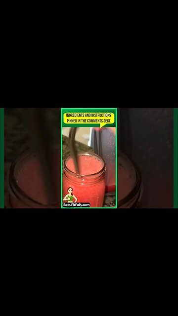 Watermelon Smoothie For Weight Loss! #tiktok #weightloss #drink #ytshort #shortsvideo #shorts
