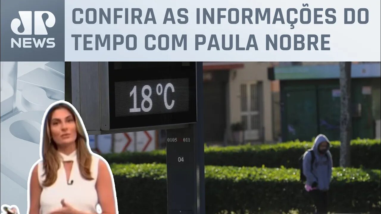 Frente fria se aproxima do Sul do Brasil | Previsão do Tempo