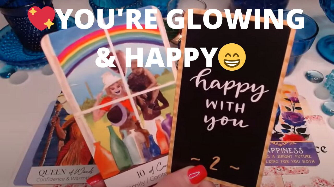 💖YOU'RE GLOWING & HAPPY😁 A ROMANTIC EVENING DANCING THE NIGHT AWAY💃🕺🎶💘COLLECTIVE LOVE TAROT ✨