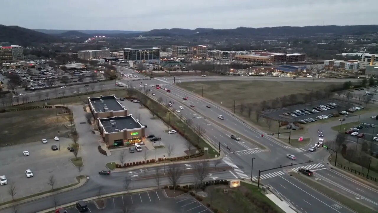 Traffic Timelapse of E. McEwen Ave & Mallory Ln in Franklin, TN