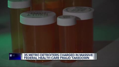 35 metro Detroiters charged in massive federal health care fraud takedown