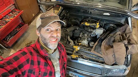 SON HIT A FREAKING DEER. Repairing the 2003 Tacoma.