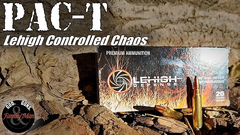 PAC-T Testing the 62 gr. Lehigh Controlled Chaos (with soft barrier)