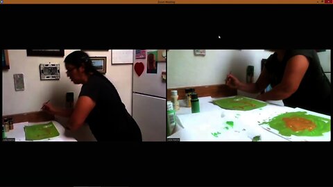 Painting The Word Loyalty In Cursive