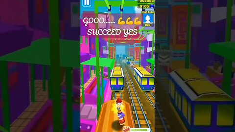 SUCCEED PLAY SUBWAY SURF YES 💪