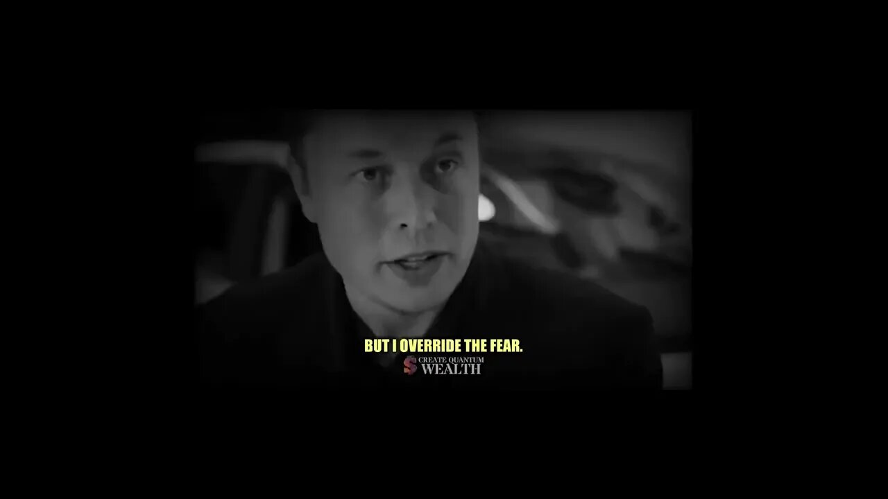 "I FEEL FEAR QUITE STRONGLY." - Billionaire Elon Musk (Richest Man on Earth) | #shorts