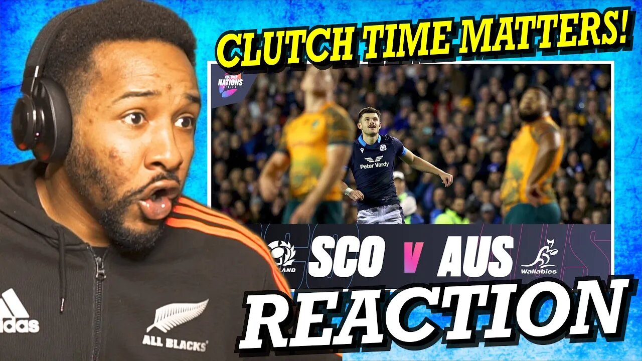 Scotland v Australia | AUTUMN NATIONS 2022 | EXTENDED HIGHLIGHTS | REACTION!!!