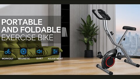 Foldable Exercise Bike for Small Space