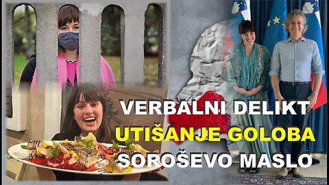 VERBALNI DELIKT IN UTIŠANJE LJUDSTVA - Geroge Soros, Barak Obama, Robert Golob, Nika Kovać -