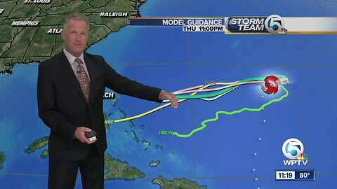 Tropical Storm Karen forecast to weaken, become a remnant low by Saturday