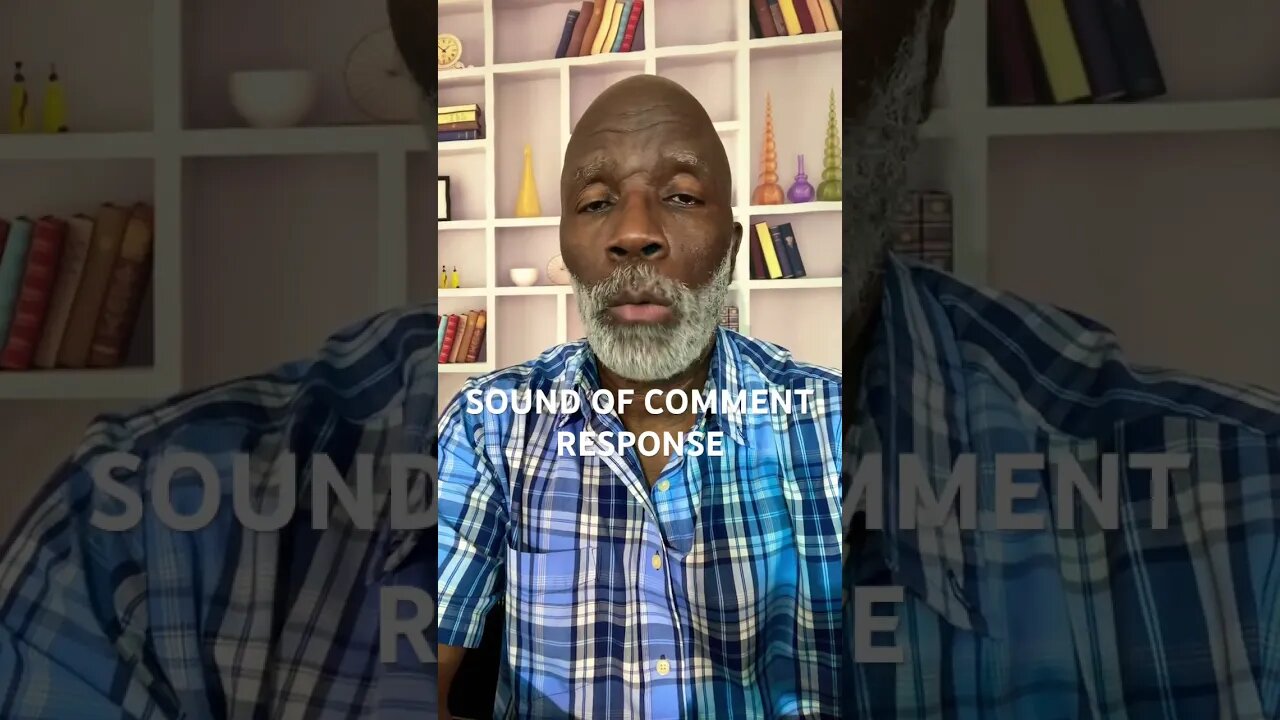 SOUND OF FREEDOM COMMENT RESPONSE