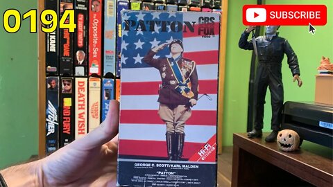 [0194] PATTON (1970) VHS INSPECT [#patton #pattonVHS]