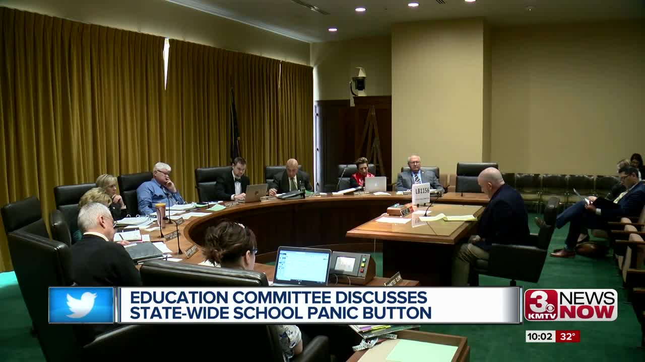 Education committee discusses state-wide school panic button