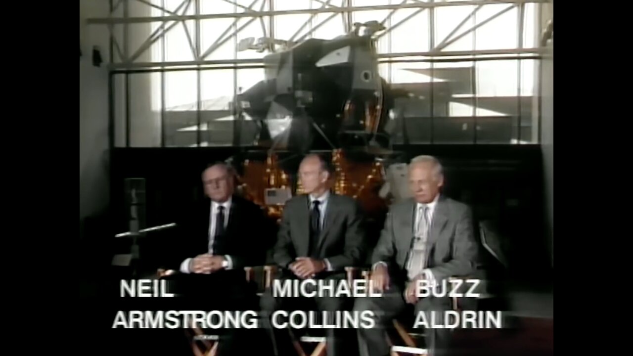 Apollo 11 Crew Interview, May 26, 1989 NASA; Neil Armstrong, Buzz Aldrin, Michael Collins