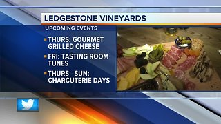 Upcoming events at a local vineyard