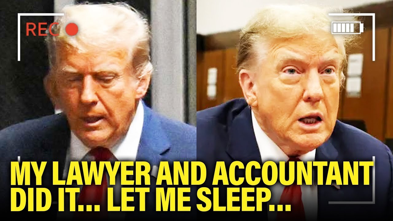 Trump Instantly INCRIMINATES HIMSELF Arriving at TRIAL Day 2