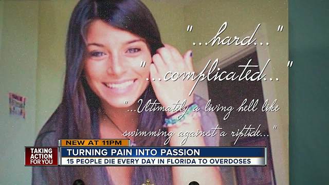 Sarasota mom who lost daughter to overdose reacts to lawsuit against opioid makers