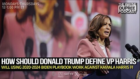 Has Donald Trump Defined Kamala Harris Well Enough - The Wayne Dupree Show