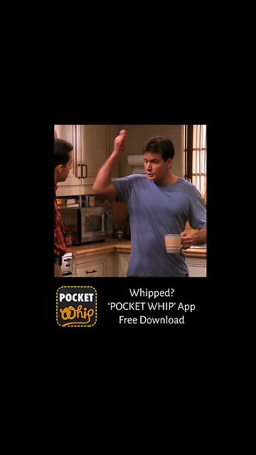 'MEOW' Charlie tells Alan he's Whipped! Two and a Half Men.