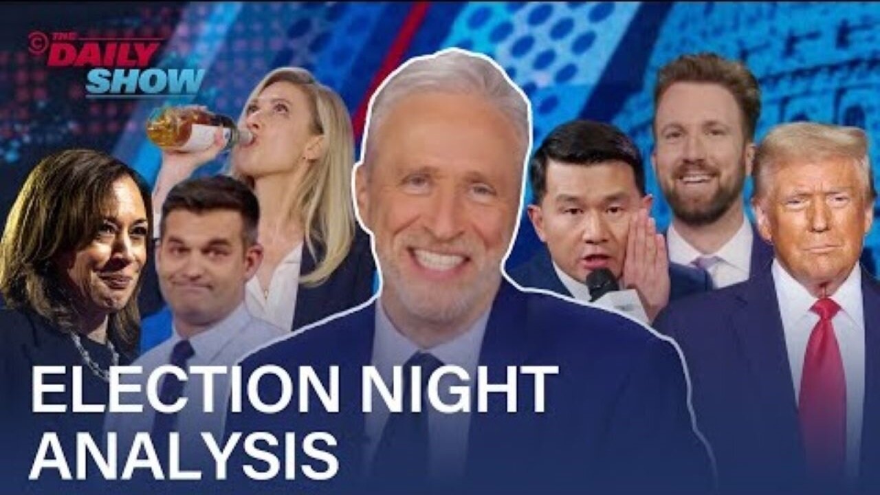 Jon Stewart Takes On Election Night 2024