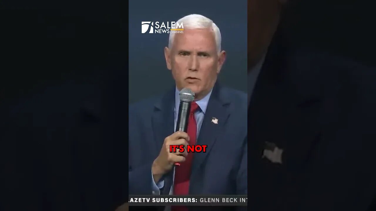 Tucker Carlson vs Mike Pence. What do you think of this clip? #youtubeshorts #president #ukraine